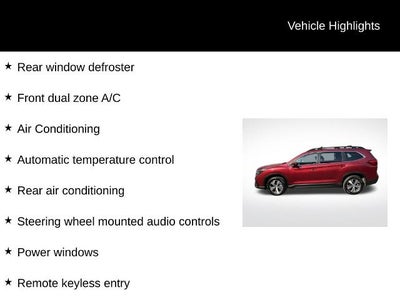 2025 Subaru Ascent Premium