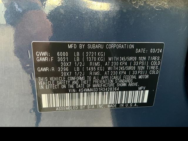 2024 Subaru Ascent Limited