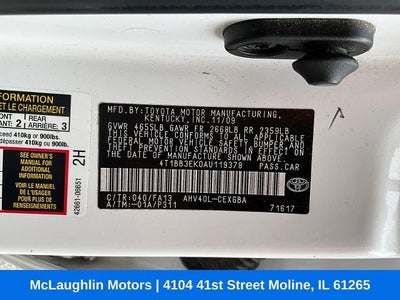 2010 Toyota Camry Hybrid Base