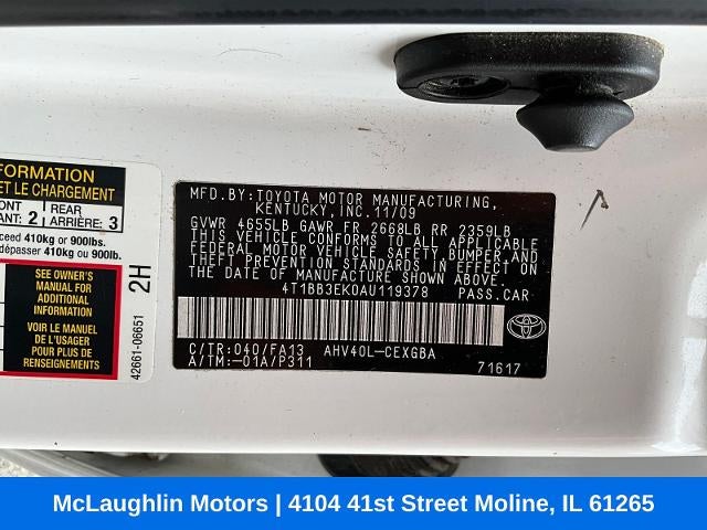 2010 Toyota Camry Hybrid Base
