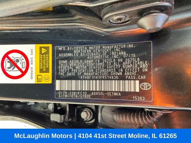 2015 Toyota Camry XLE