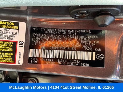 2023 Lexus ES ES 350