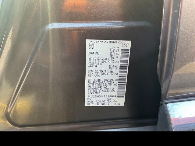 2015 Nissan Murano Platinum
