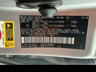2019 Toyota Highlander SE