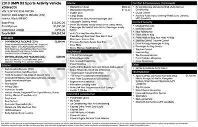 2019 BMW X3 xDrive30i