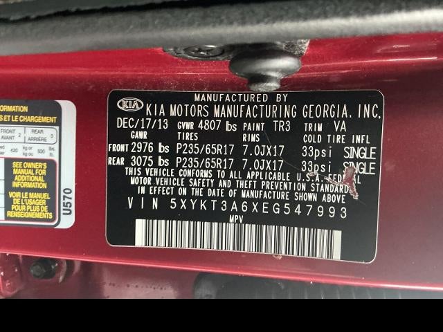 2014 Kia Sorento LX