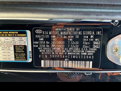 2021 Kia Telluride SX