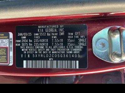 2025 Kia Sorento S