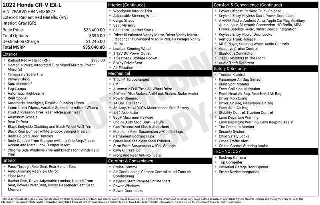 2022 Honda CR-V EX-L