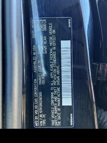 2024 Volvo S60 Core Dark Theme