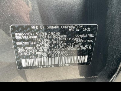 2026 Subaru Outback Limited