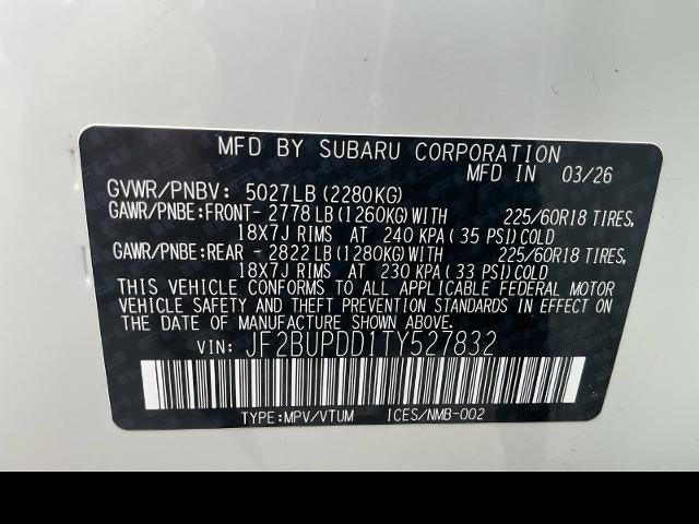 2026 Subaru Outback Limited