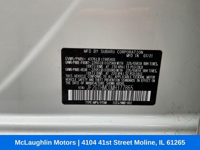 2021 Subaru Crosstrek Limited