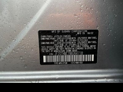 2022 Subaru Crosstrek Limited