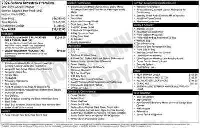 2024 Subaru Crosstrek Premium