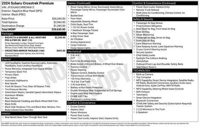 2024 Subaru Crosstrek Premium