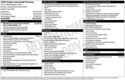 2025 Subaru Crosstrek Premium