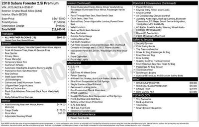 2018 Subaru Forester Premium