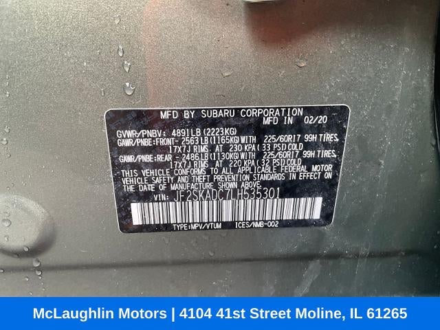 2020 Subaru Forester Base