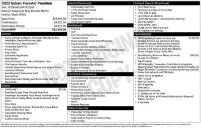 2023 Subaru Forester Premium