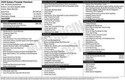 2020 Subaru Forester Premium