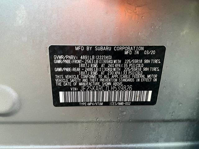 2020 Subaru Forester Sport