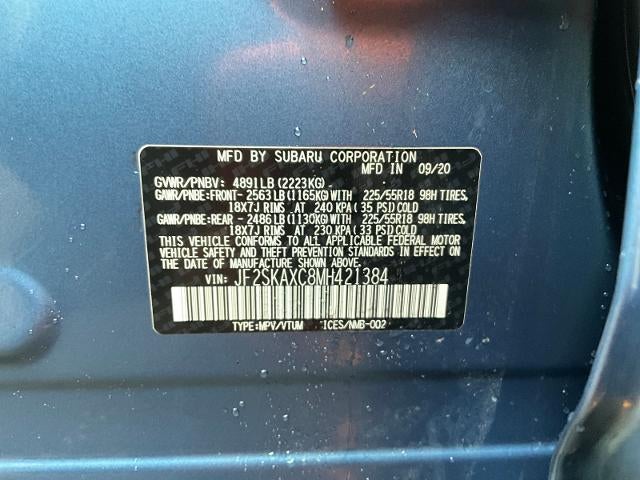 2021 Subaru Forester Touring