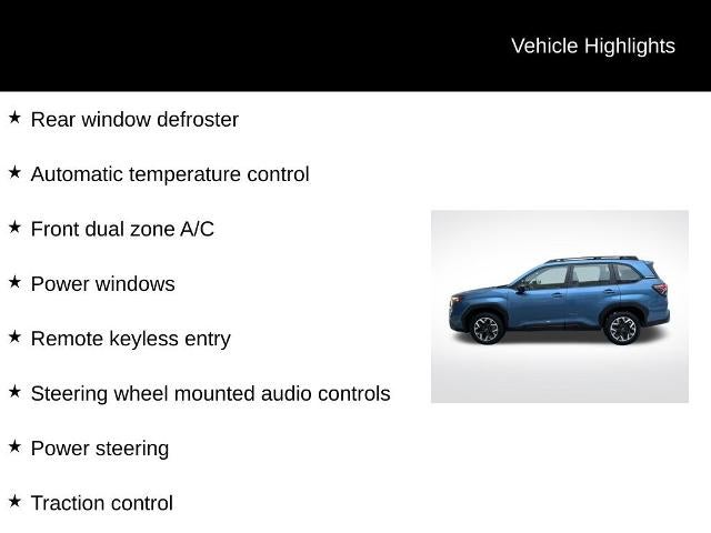 2025 Subaru Forester Base