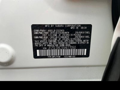 2025 Subaru Forester Sport