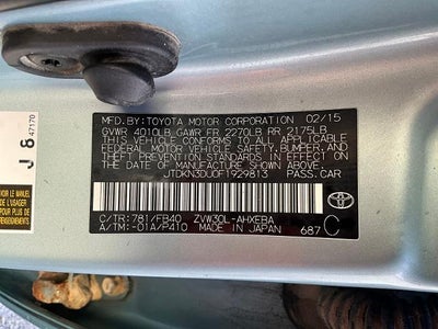 2015 Toyota Prius Four