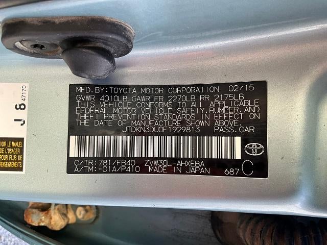 2015 Toyota Prius Four