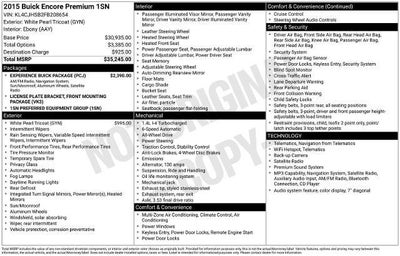2015 Buick Encore Premium