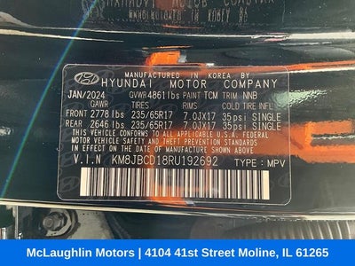 2024 Hyundai Tucson Hybrid Blue