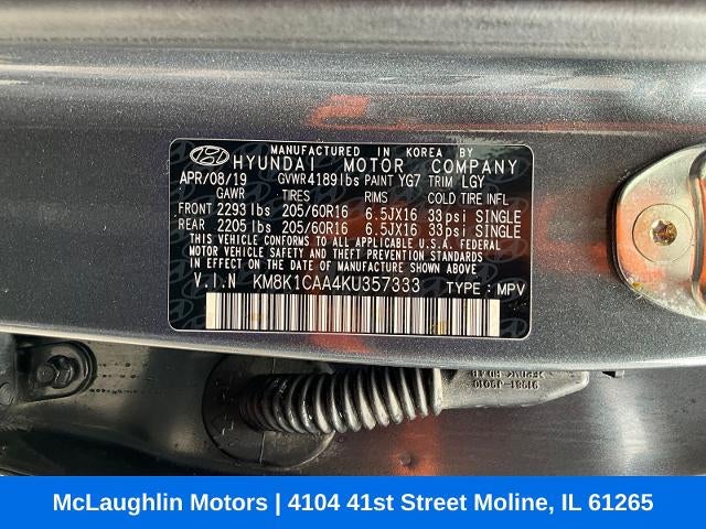 2019 Hyundai Kona SE