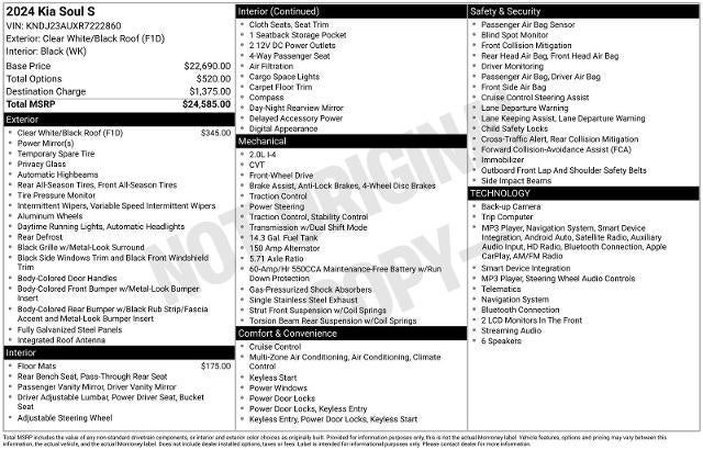 2024 Kia SOUL S