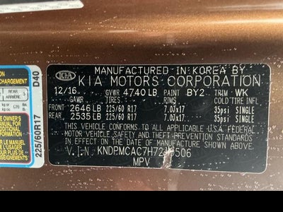 2017 Kia Sportage LX