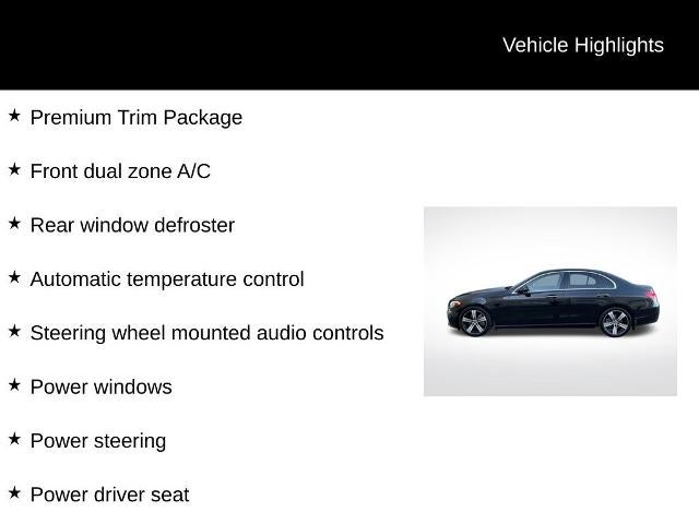 2023 Mercedes-Benz C-Class C 300