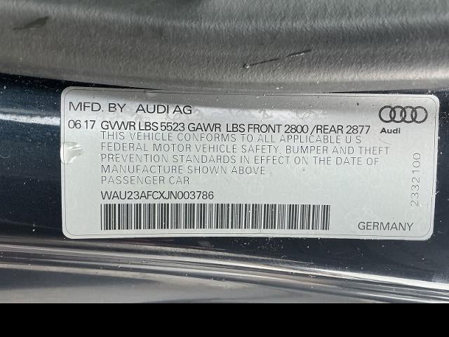 2018 Audi A7 Prestige