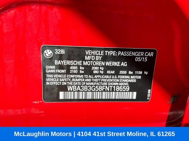 2015 BMW 3 Series 328i xDrive