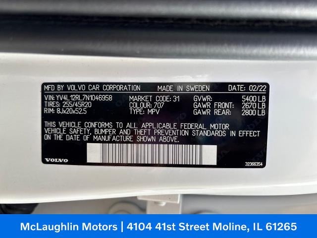 2022 Volvo XC60 Inscription