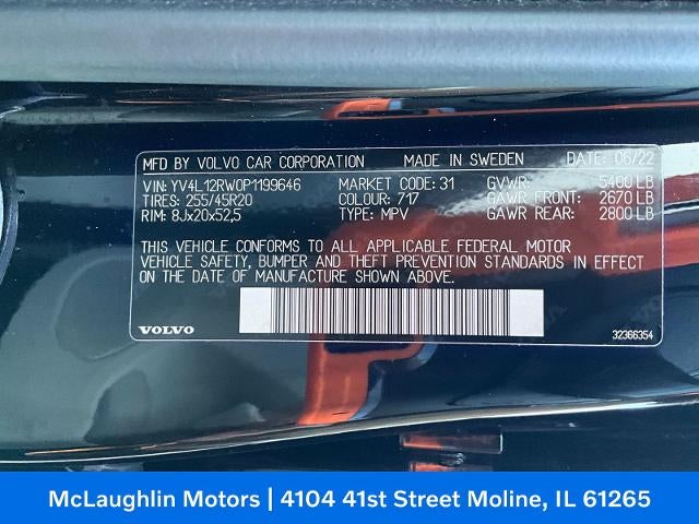 2023 Volvo XC60 Plus Dark Theme