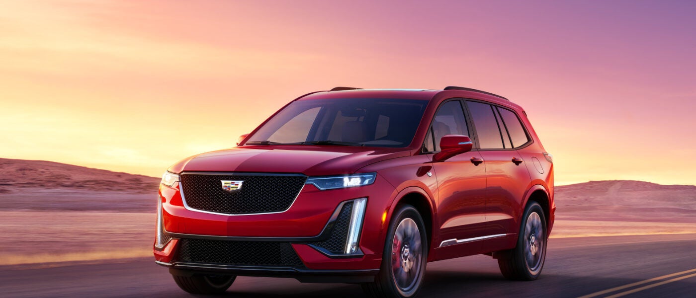 2025 Cadillac XT6 Exterior Desert Highway