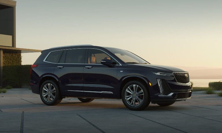 2025 Cadillac XT6 Exterior In Coastal Home Driveway