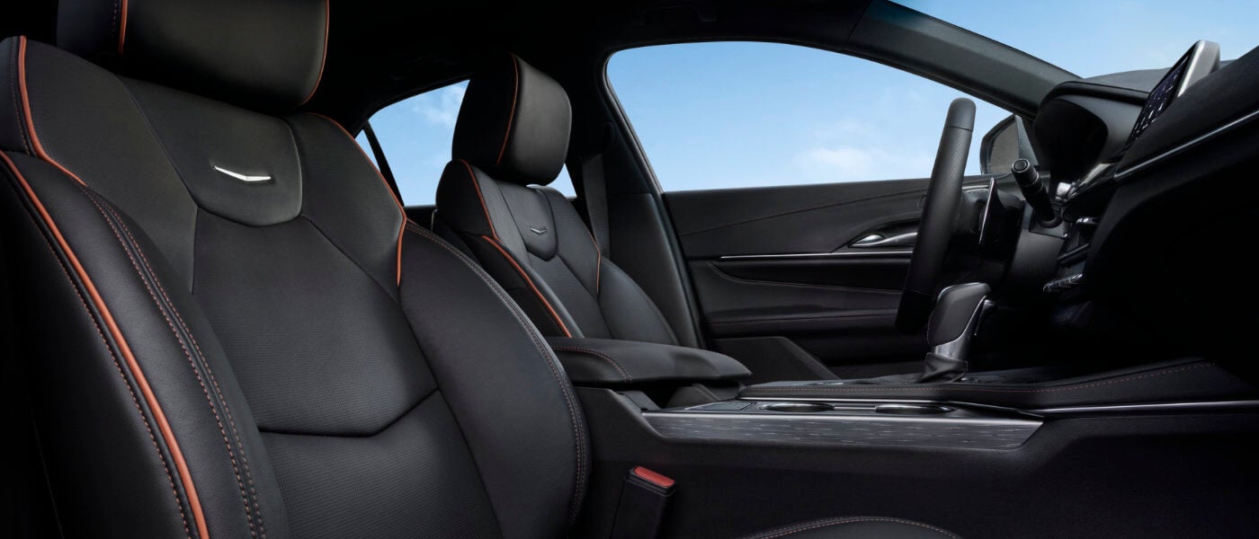 2026 Cadillac CT4 Interior Front Seating Side View