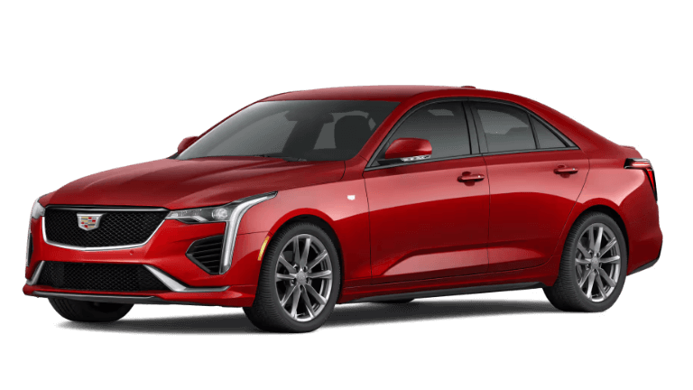 2026 Cadillac CT4 Sport Exterior - Radiant Red Tintcoat