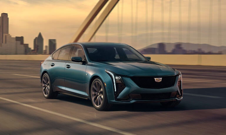 2026 Cadillac CT5 Exterior On City Bridge