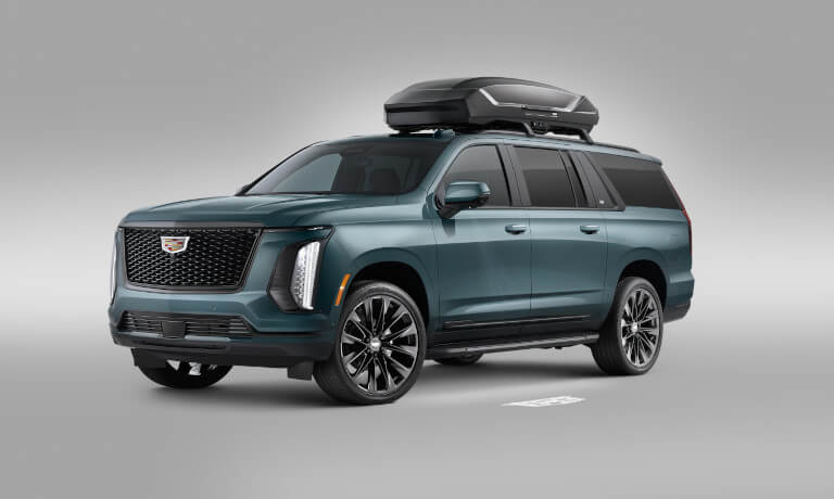 2026 Cadillac Escalade ESV Exterior With Clamsheel Top In White Room