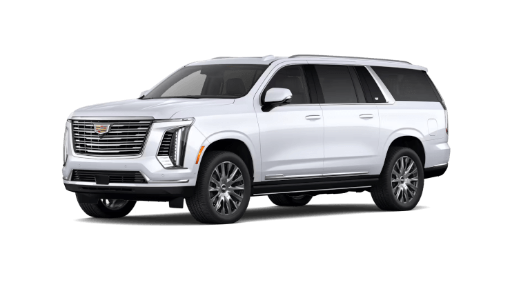 2026 Cadillac Escalade ESV Platinum Luxury Exterior - Vibrant White Tricoat