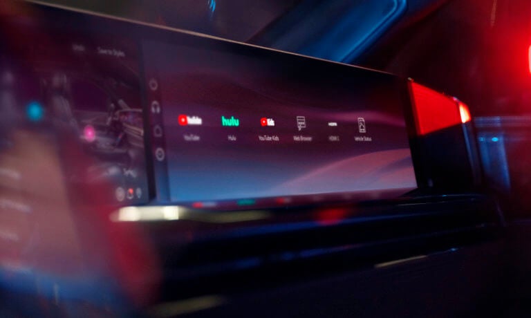 2026 Cadillac Escalade IQ Interior Infotainment Streaming Screen