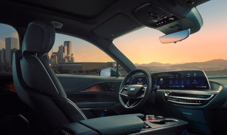 2026 Cadillac LYRIQ Interior Front Seat And Dash